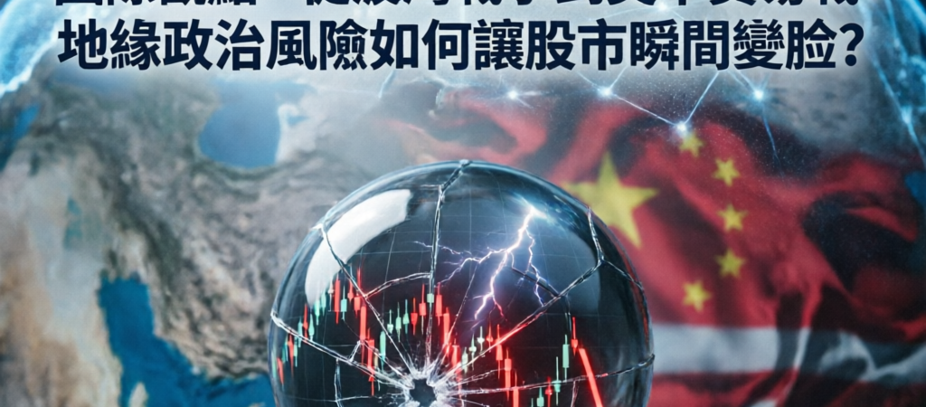 從波灣戰爭到美中貿易戰：地緣政治風險如何讓股市瞬間變臉？