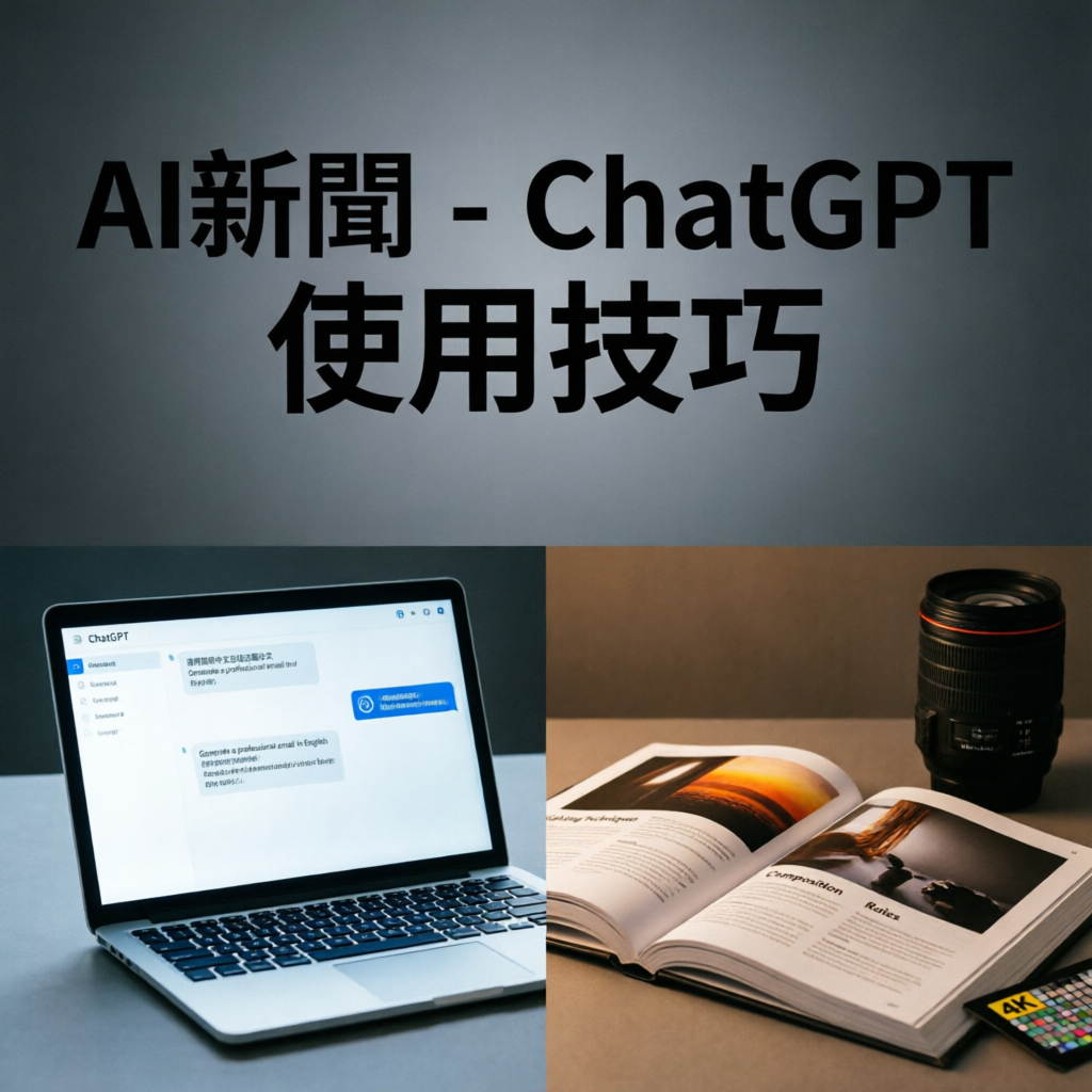 高效與新手差異：用好ChatGPT的3招關鍵心法