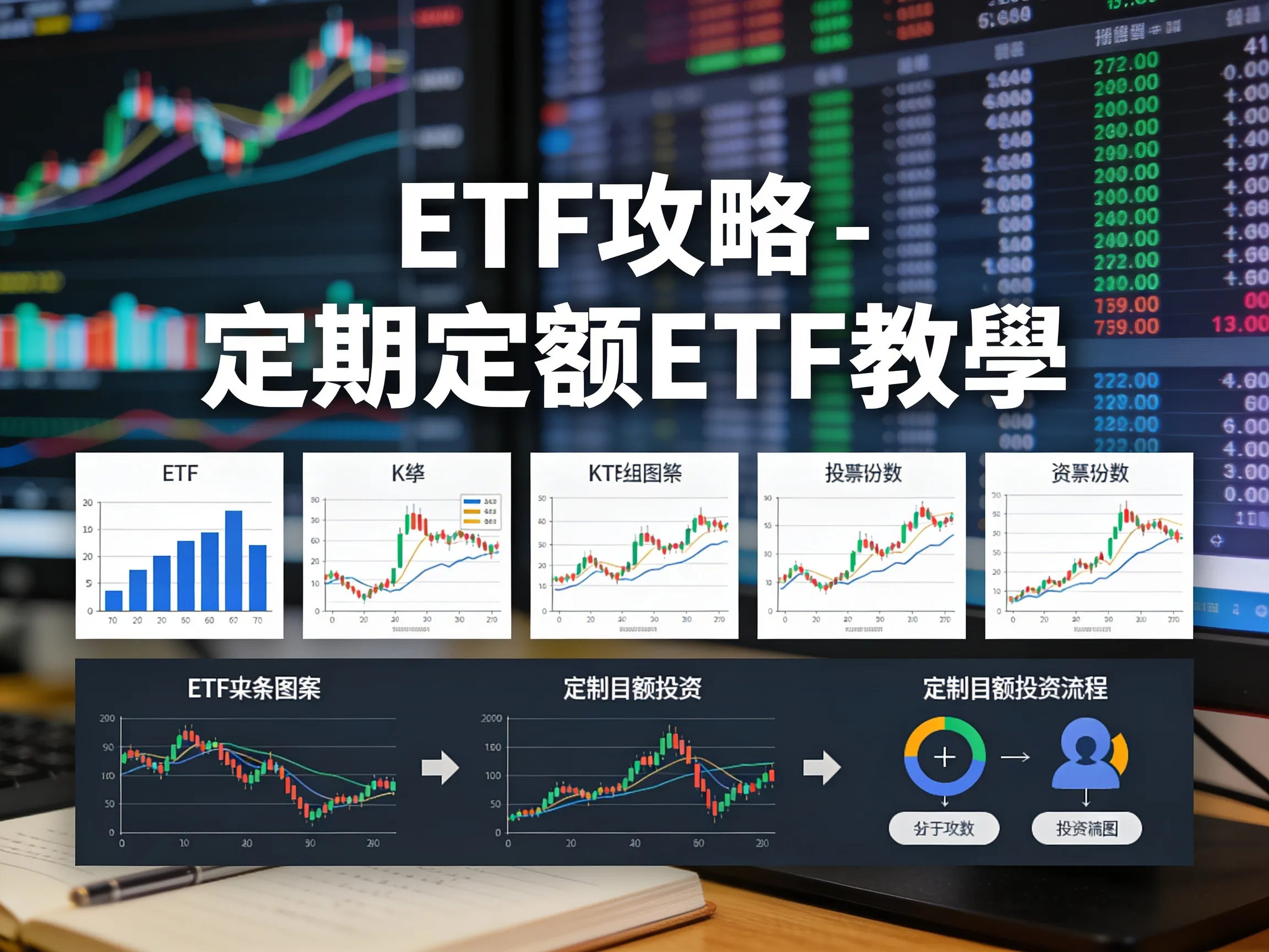 每月1000元定期定額ETF：不懂投資也能輕鬆累積財富