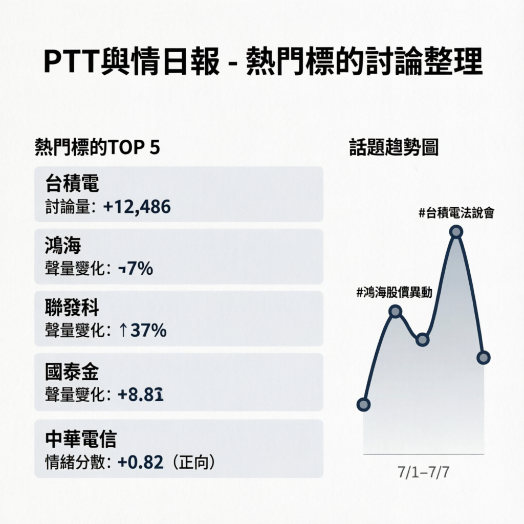PTT散戶這週吵最兇的3檔股，一邊罵一邊買