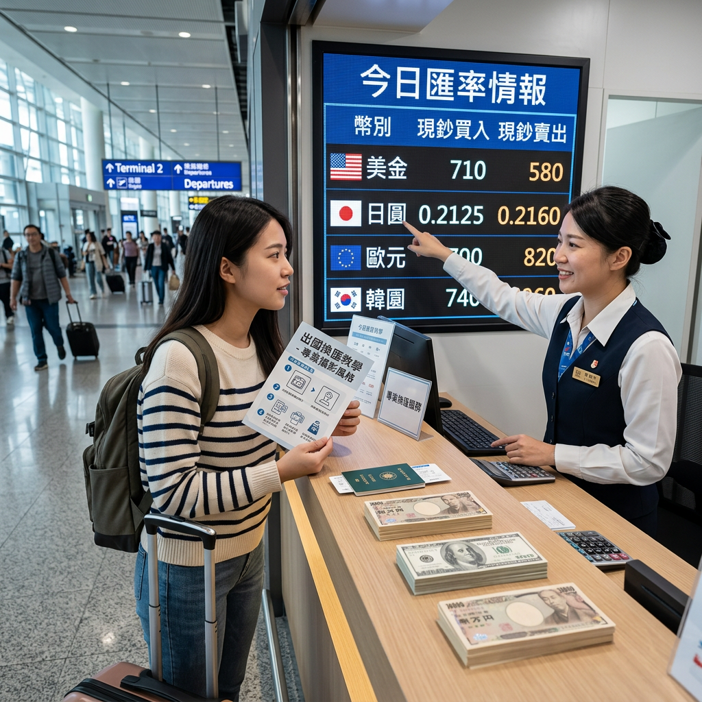 小資族出國必看！搞懂匯率、日圓美金換匯5招，輕鬆省下萬元旅費