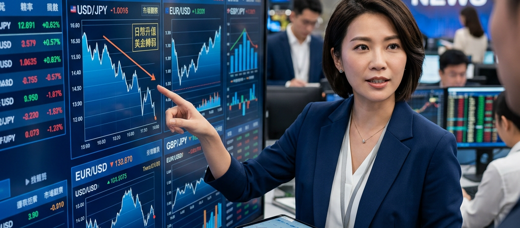 匯率波動下的幣別趨勢:5個數據值得關注