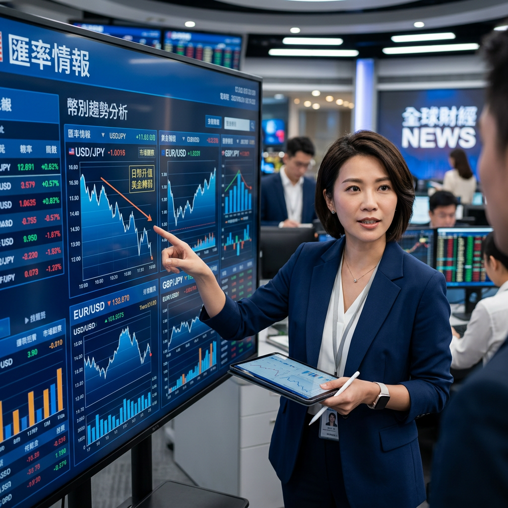 匯率波動下的幣別趨勢：5個數據值得關注