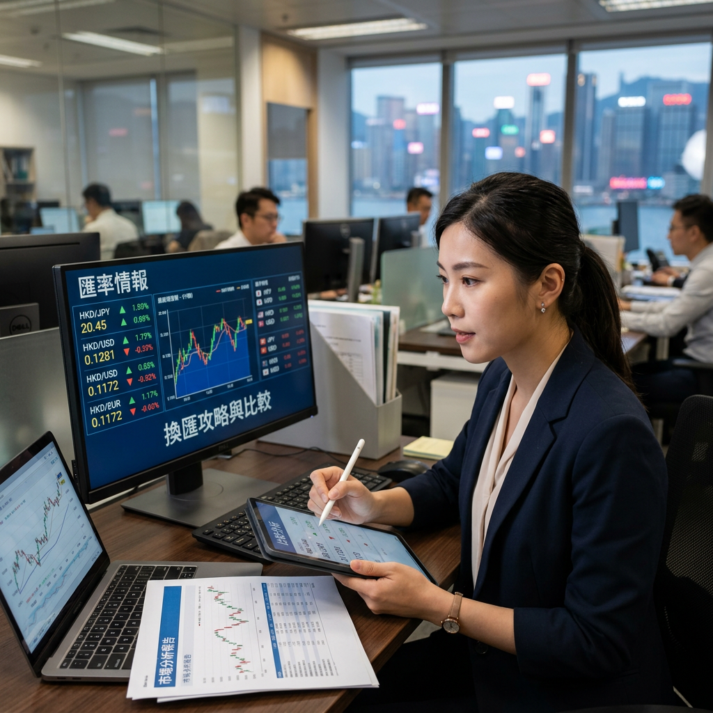 匯率比較全攻略：3招教你避開銀行價差，小資族換匯省錢大作戰