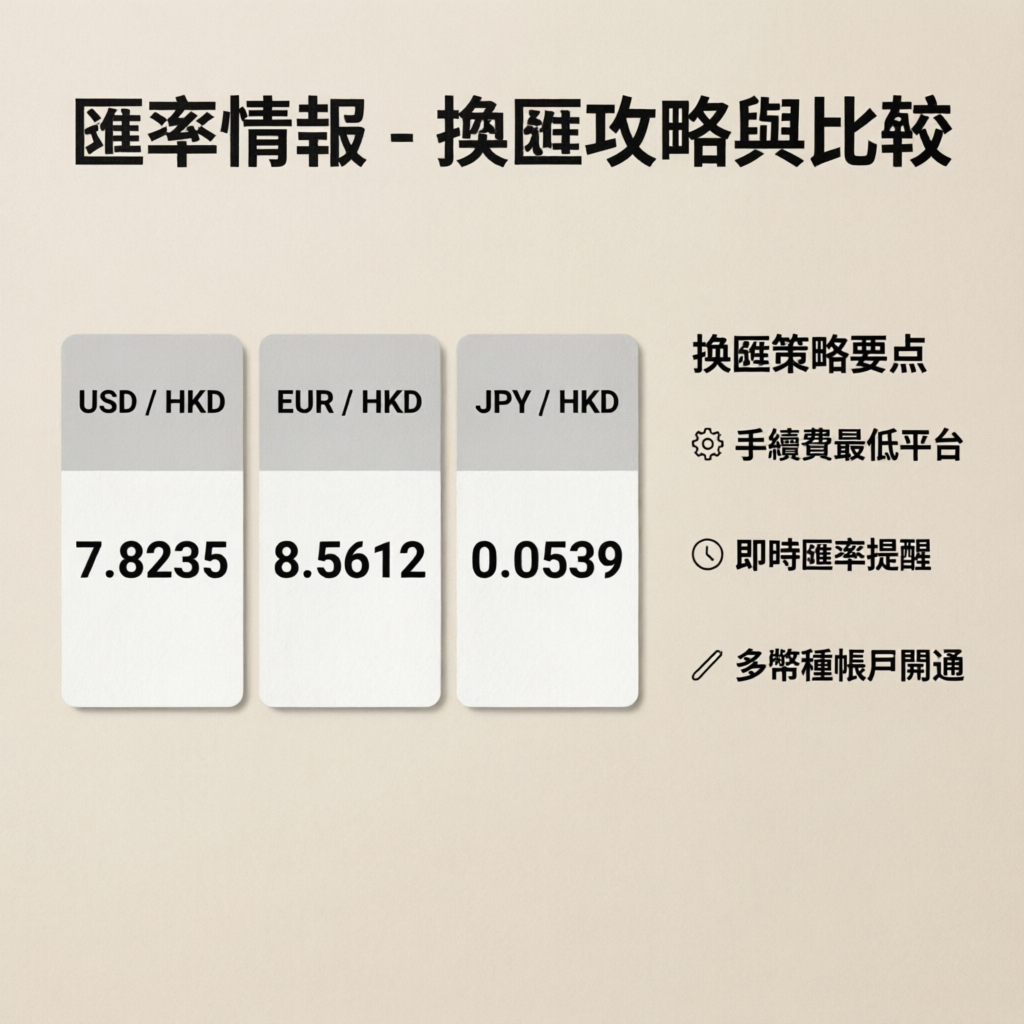 換匯比一比｜7種小資族必知管道，哪種最省錢？