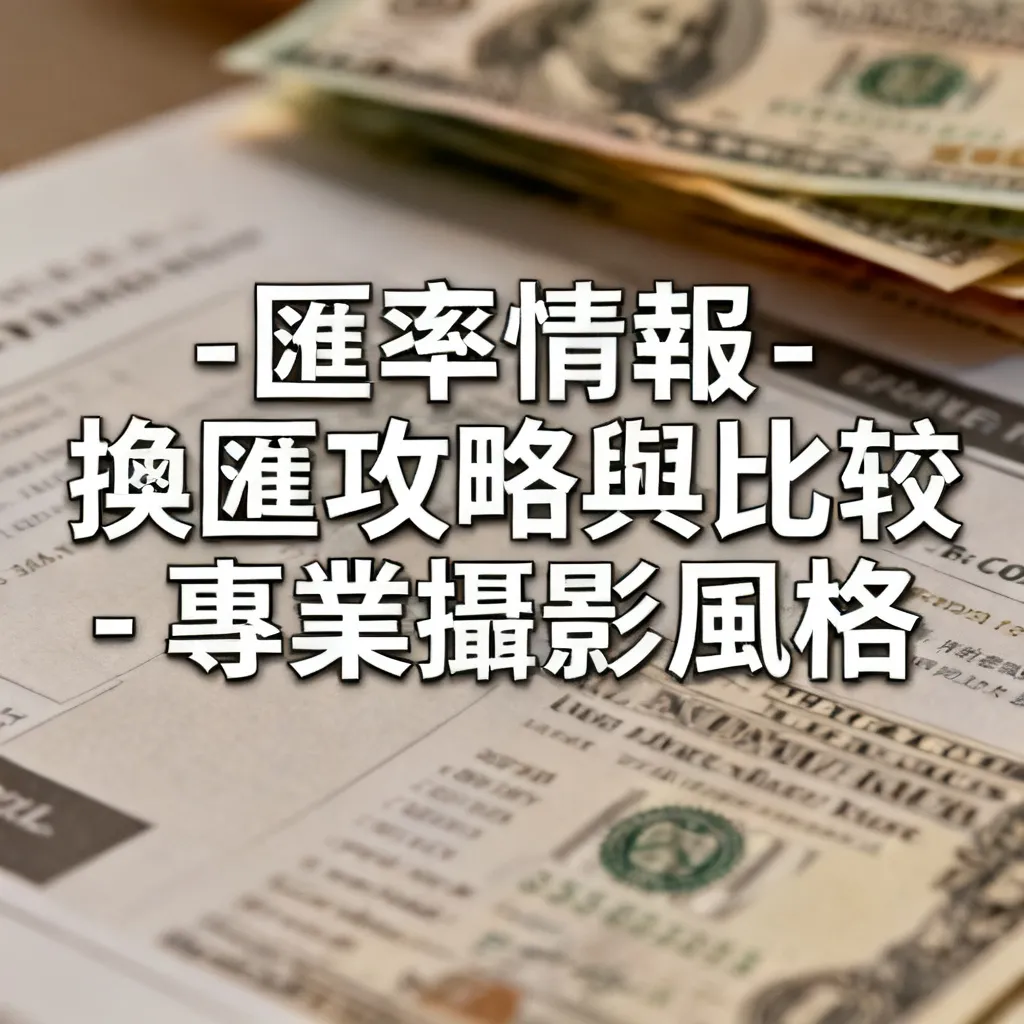 換匯必學!5種通路匯率比較,省最多的方法在這裡
