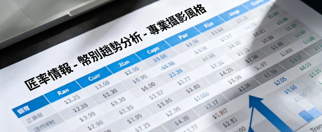 台幣匯率2023：3大反差數字告訴你小資族該如何應對全球貨幣趨勢