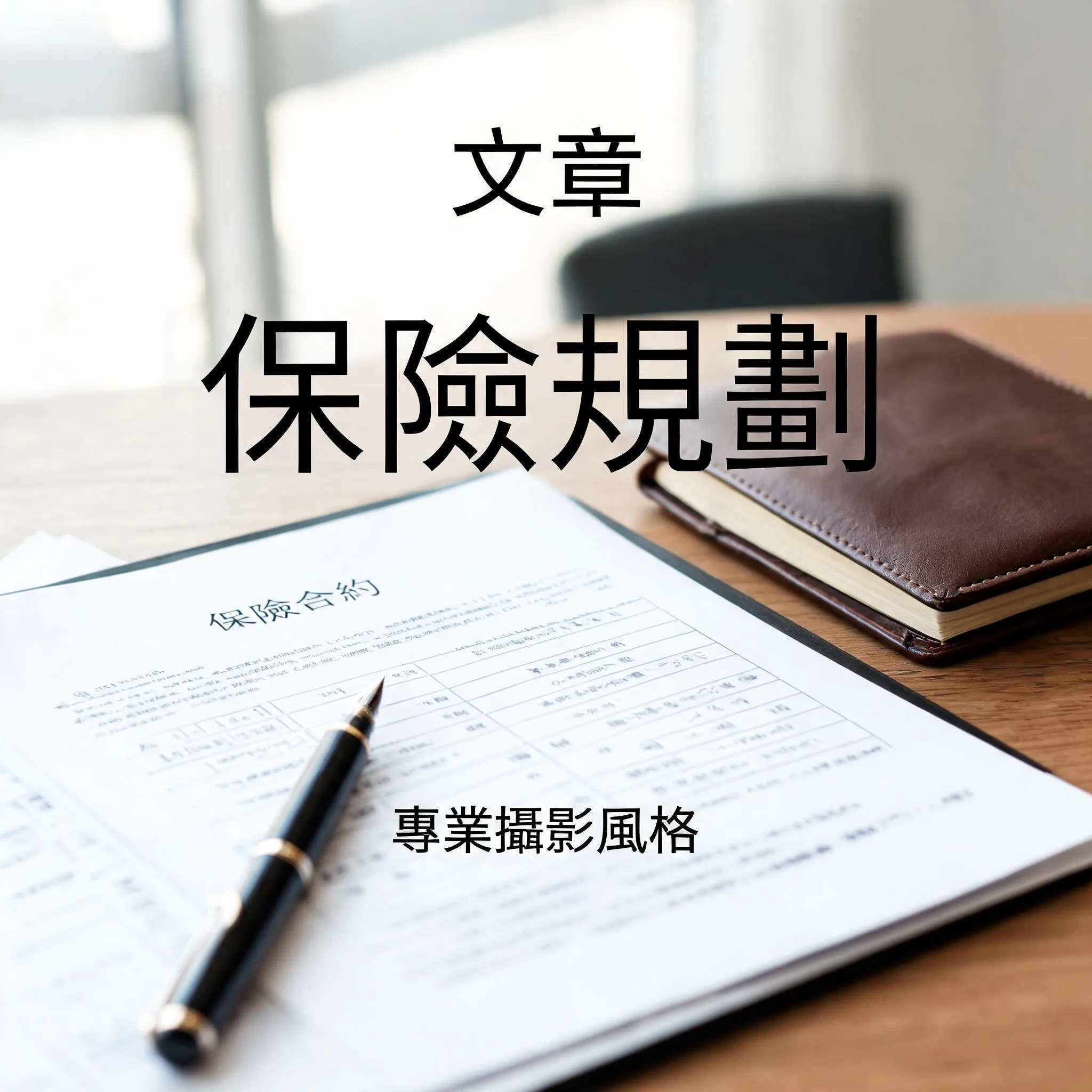 **「你不在了，保險幫你賠100萬：我用零元保費規劃出的身價」**
