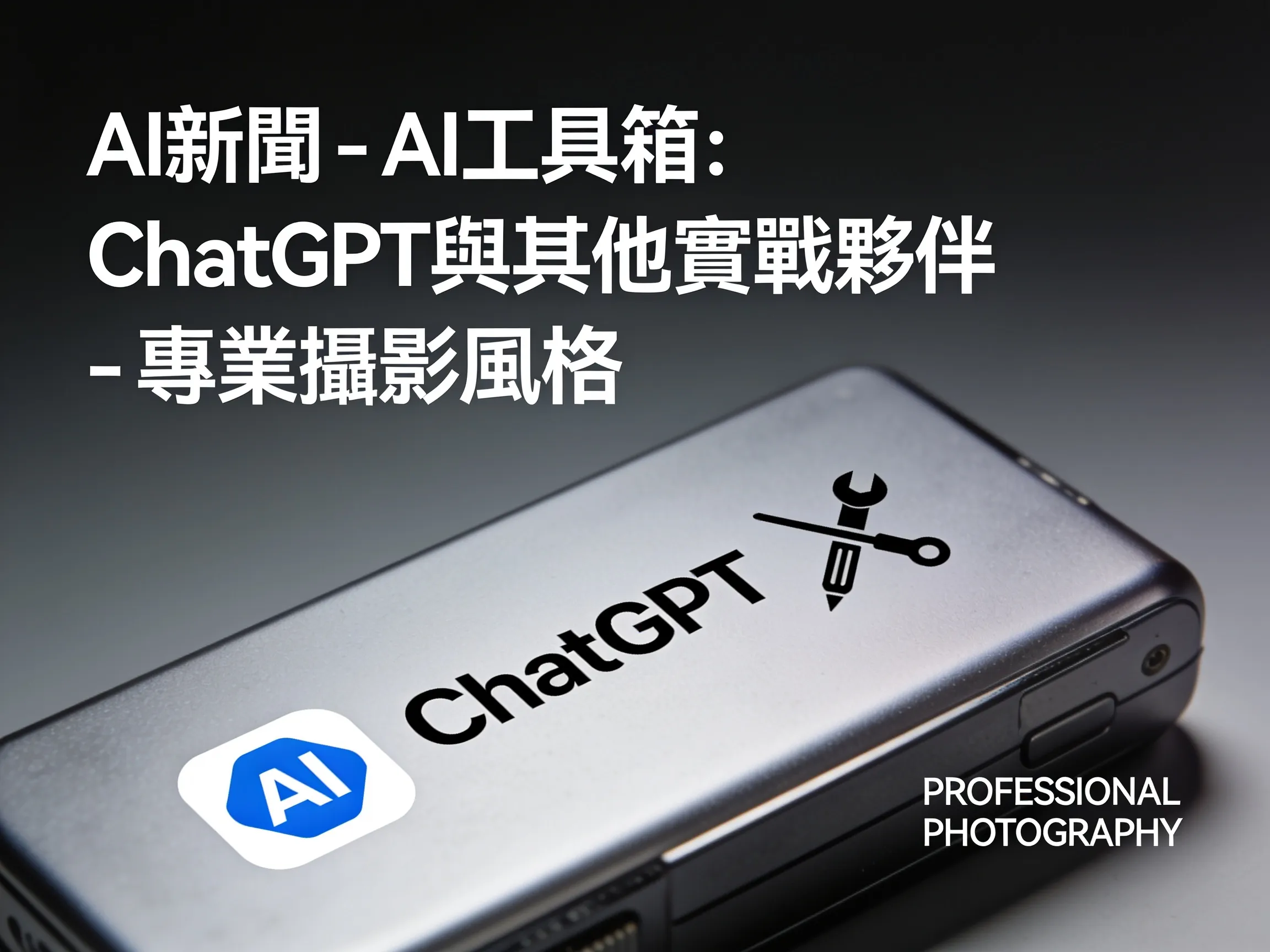 AI新聞 - AI工具箱:ChatGPT與其他實戰夥伴 - 專業攝影風格