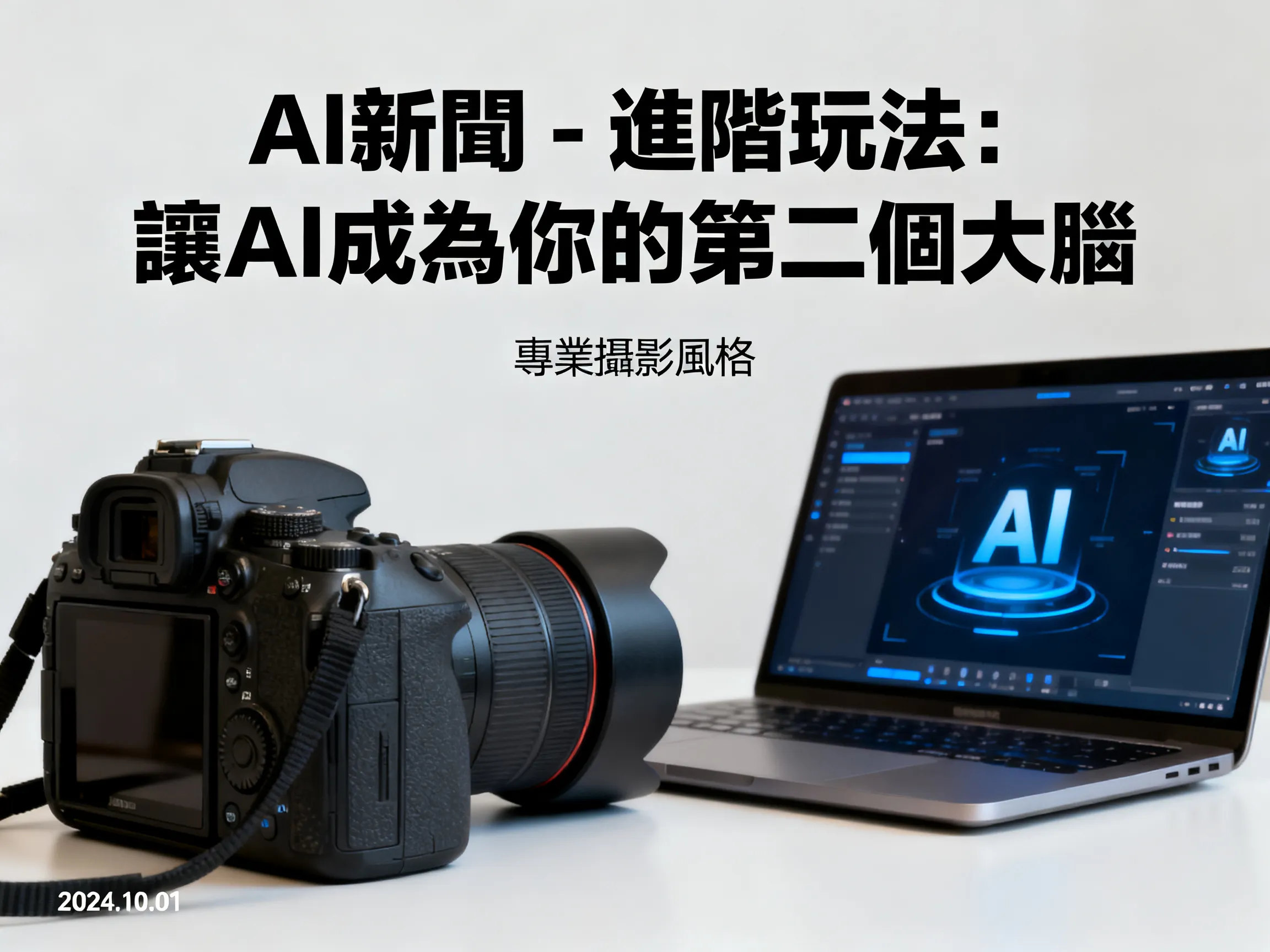 AI新聞 - 進階玩法：讓 AI 成為你的第二個大腦 - 專業攝影風格