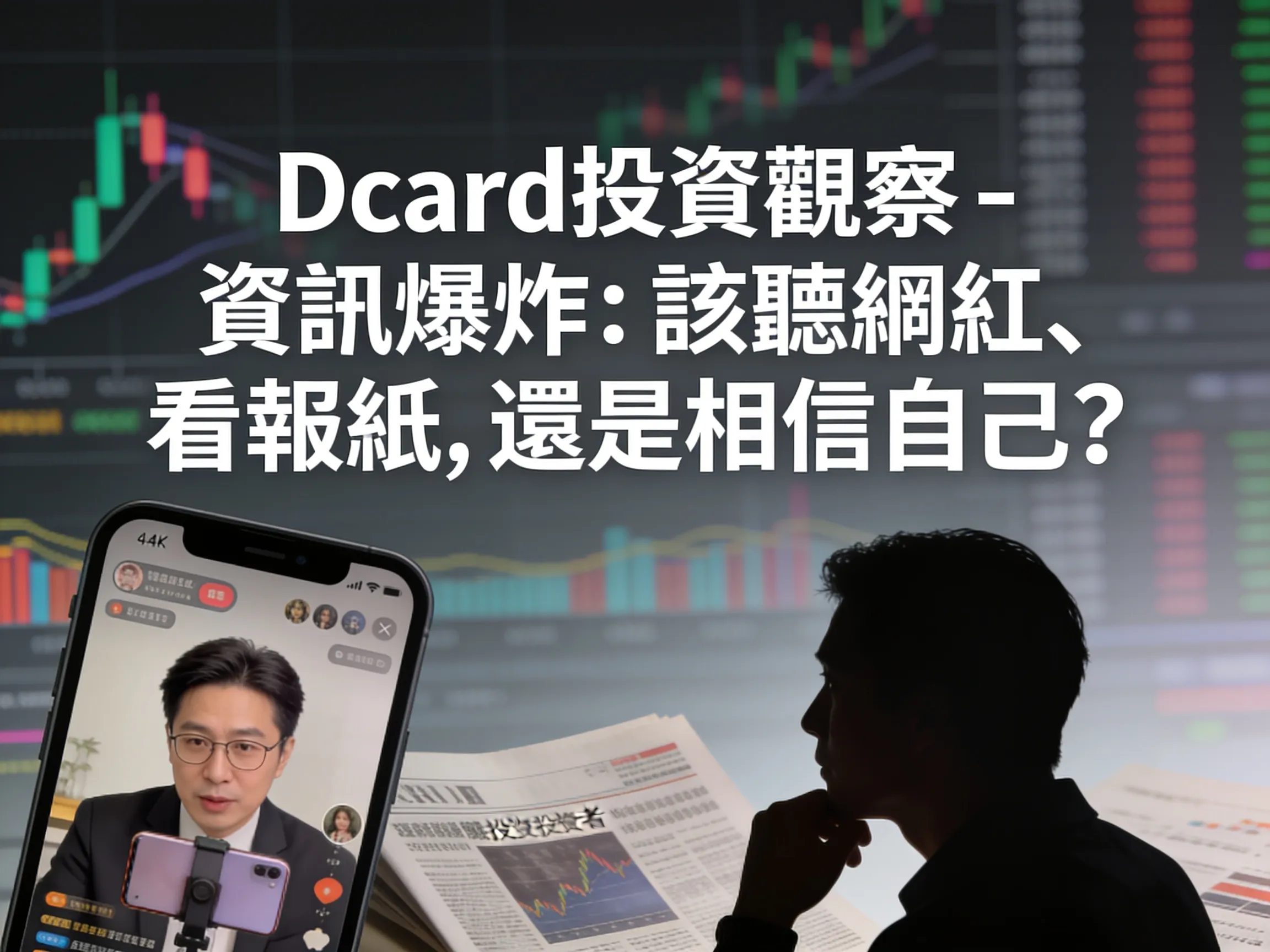 Dcard投資觀察 - 資訊爆炸：該聽網紅、看報紙，還是相信自己？ - 專業攝影風格