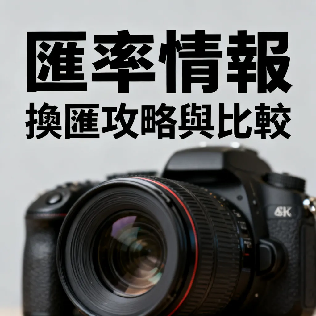匯率情報 - 換匯攻略與比較 - 專業攝影風格