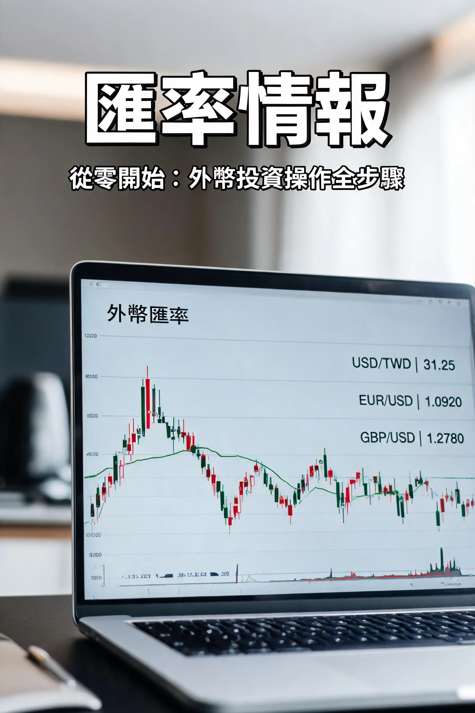 匯率情報 - 從零開始：外幣投資操作全步驟 - 專業攝影風格
