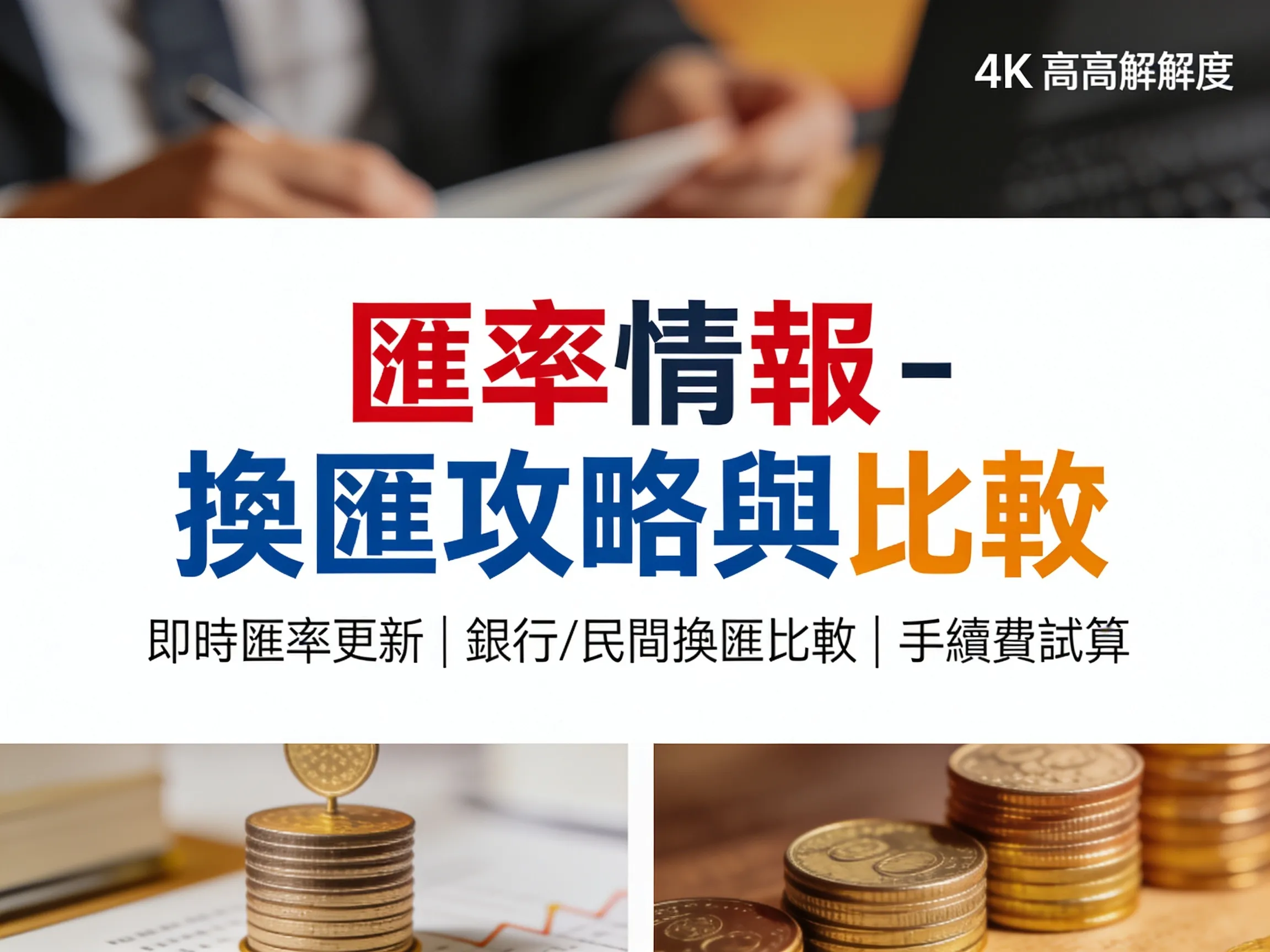 匯率情報 - 換匯攻略與比較 - 專業攝影風格