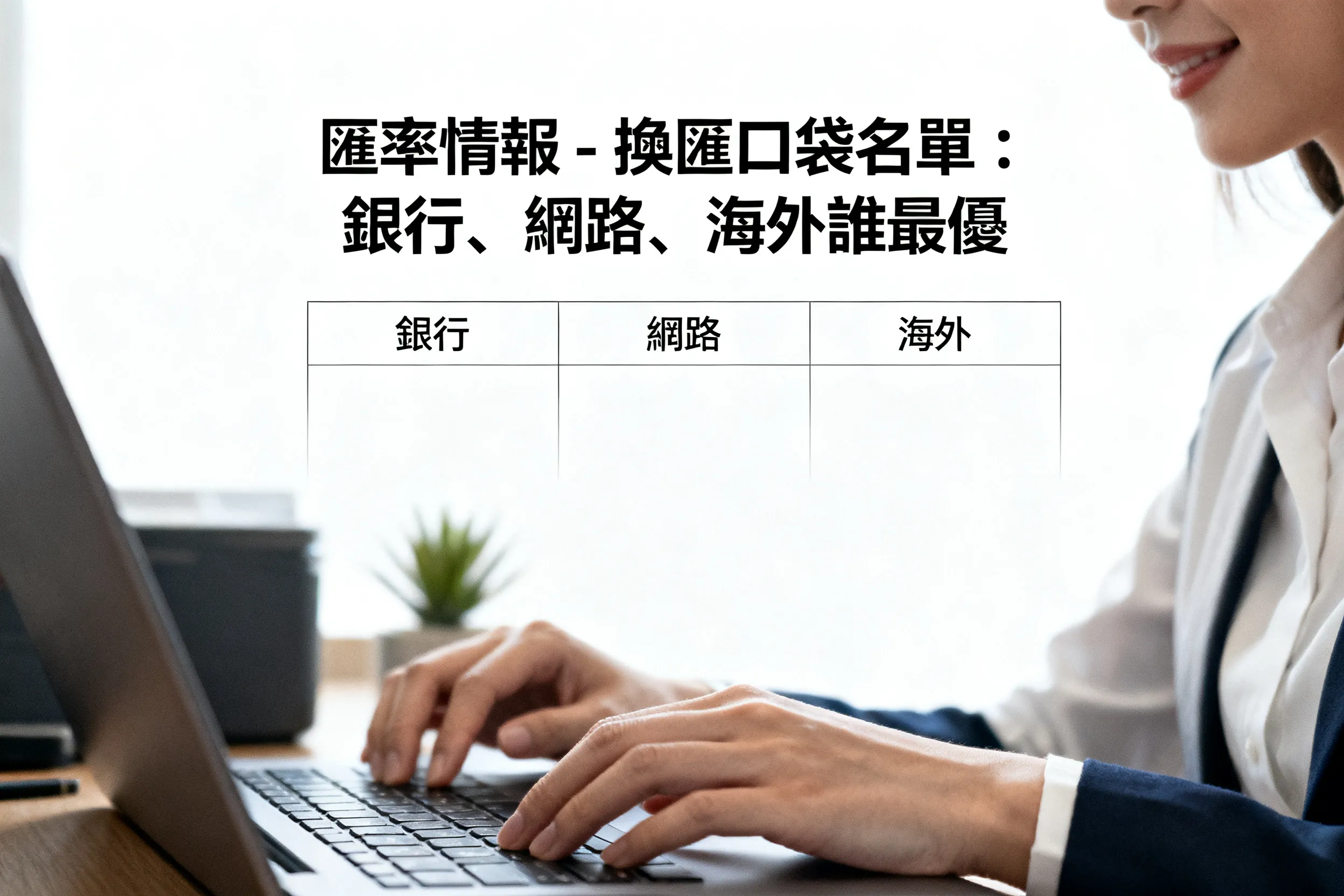 匯率情報 - 換匯口袋名單：銀行、網路、海外誰最優 - 專業攝影風格
