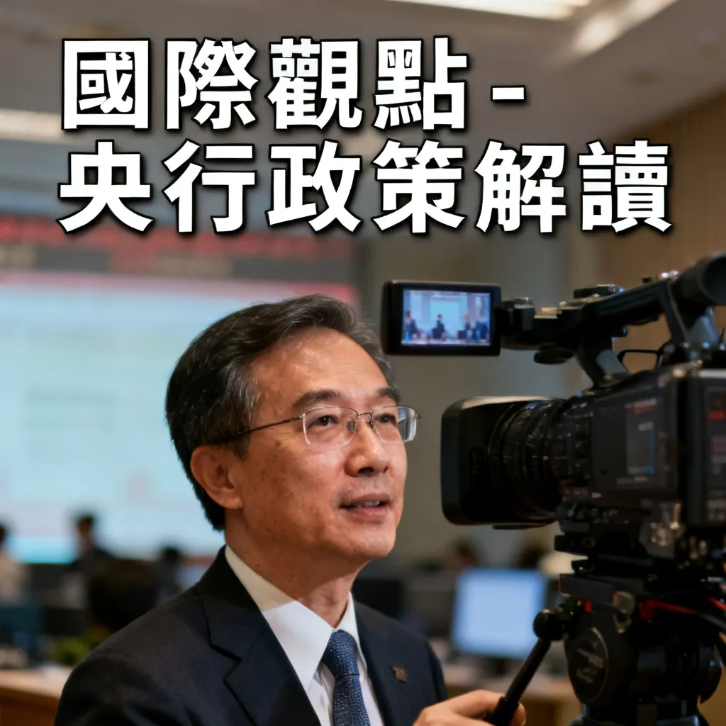 國際觀點 - 央行政策解讀 - 專業攝影風格