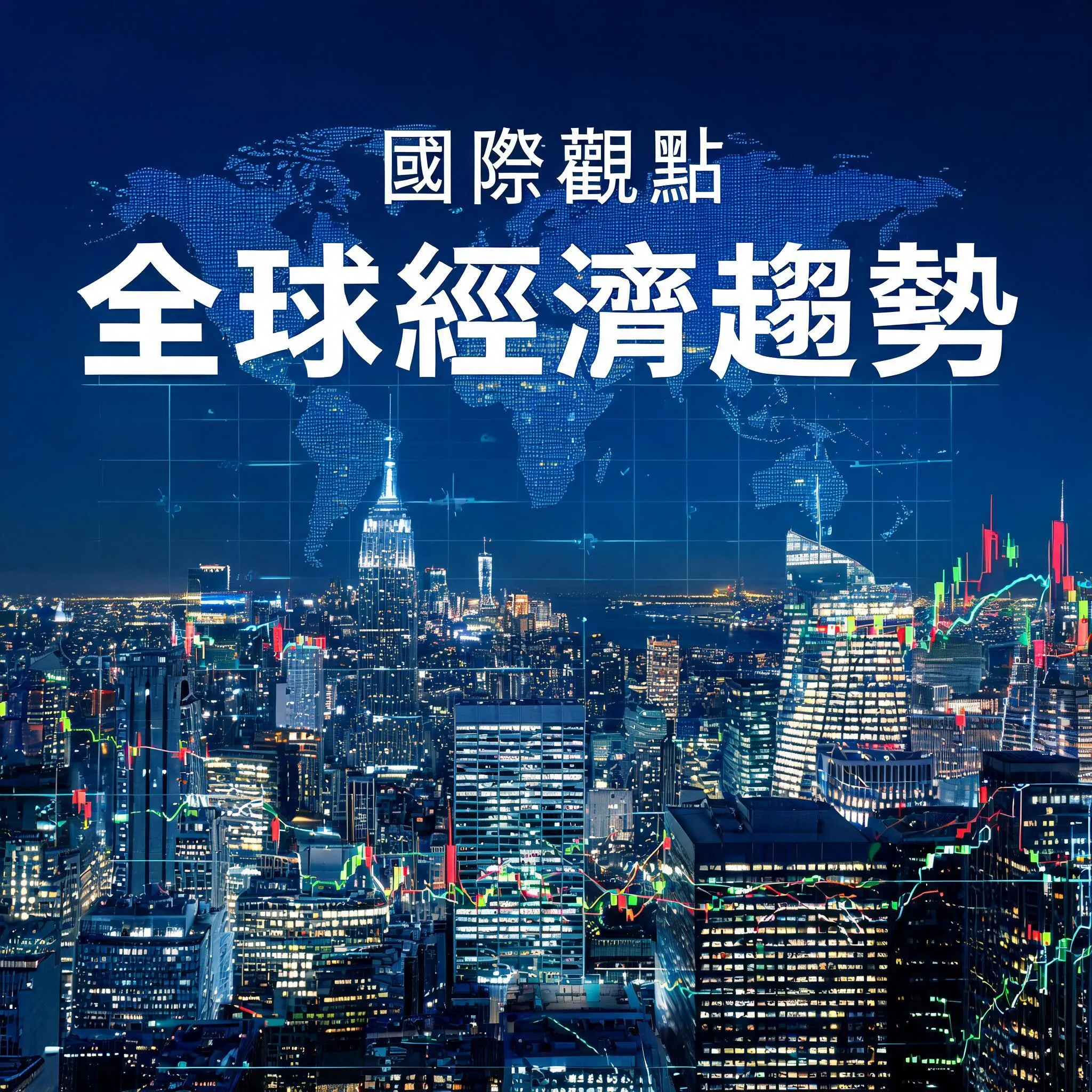 國際觀點 - 全球經濟趨勢 - 專業攝影風格