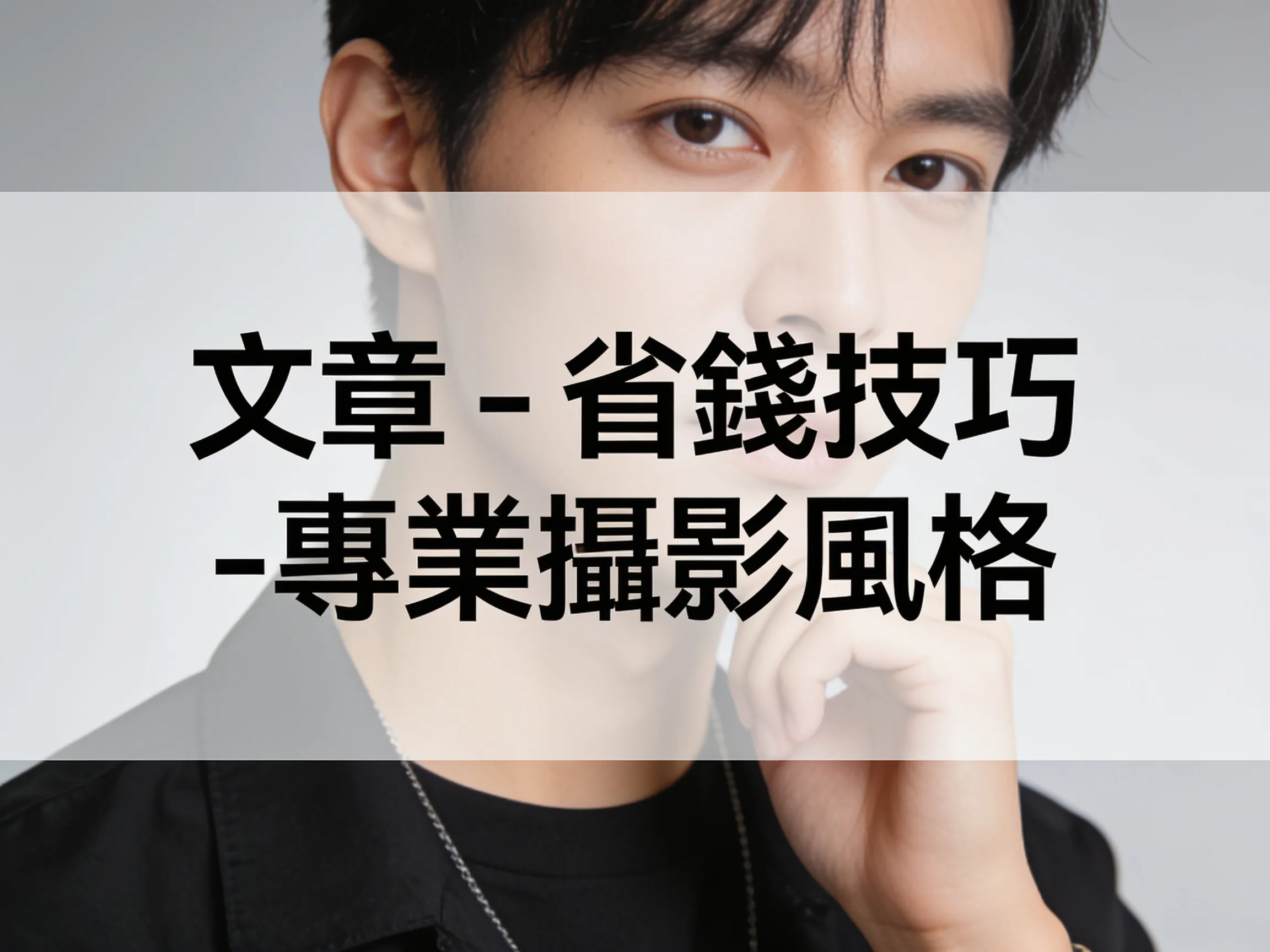 文章 - 省錢技巧 - 專業攝影風格