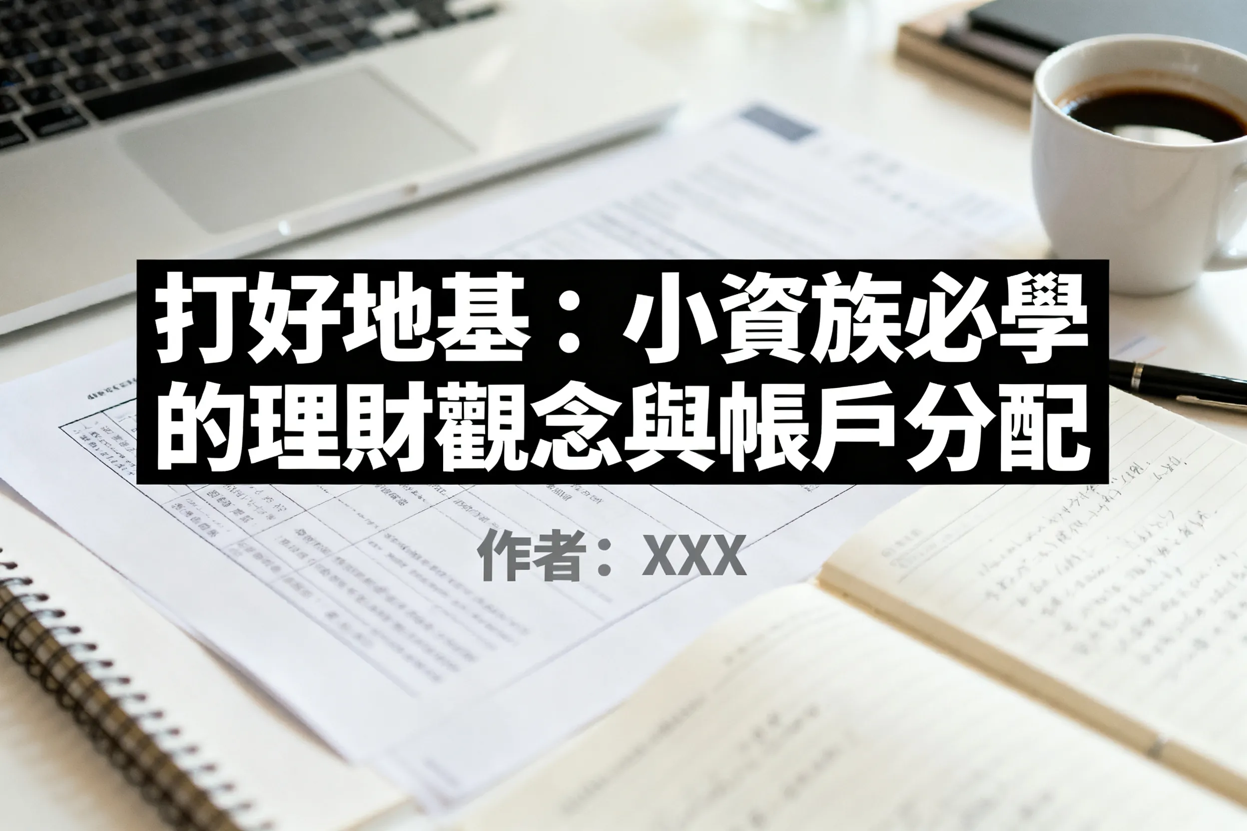 文章 - 打好地基：小資族必學的理財觀念與帳戶分配 - 專業攝影風格