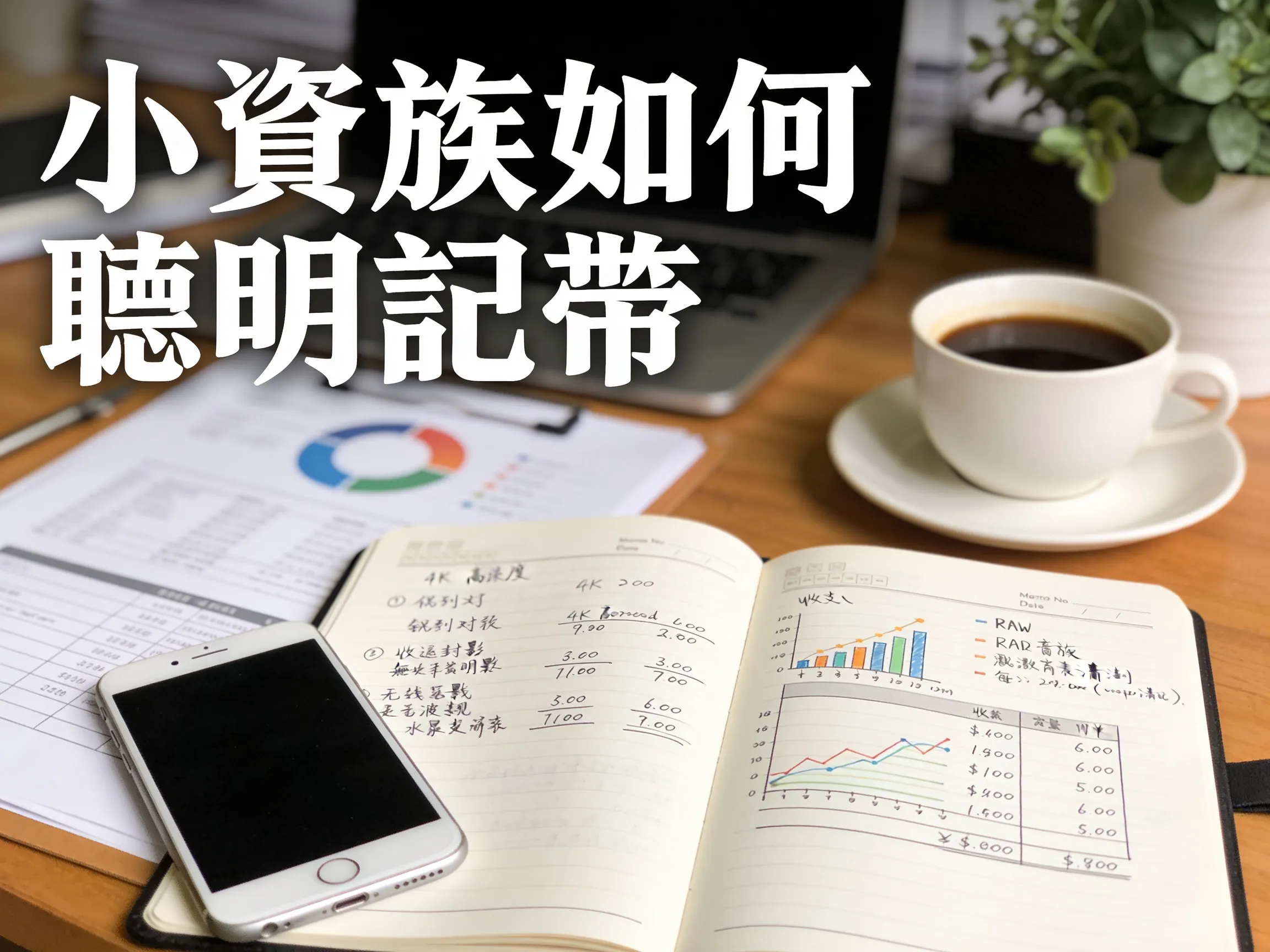 文章 - 小資族如何聰明記帳 - 專業攝影風格